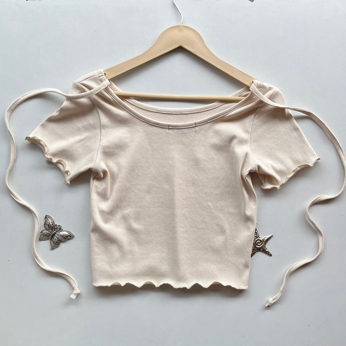 Ruffle Crop Top