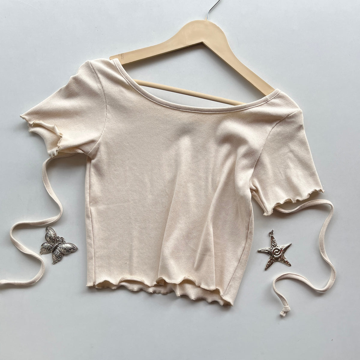 Ruffle Crop Top