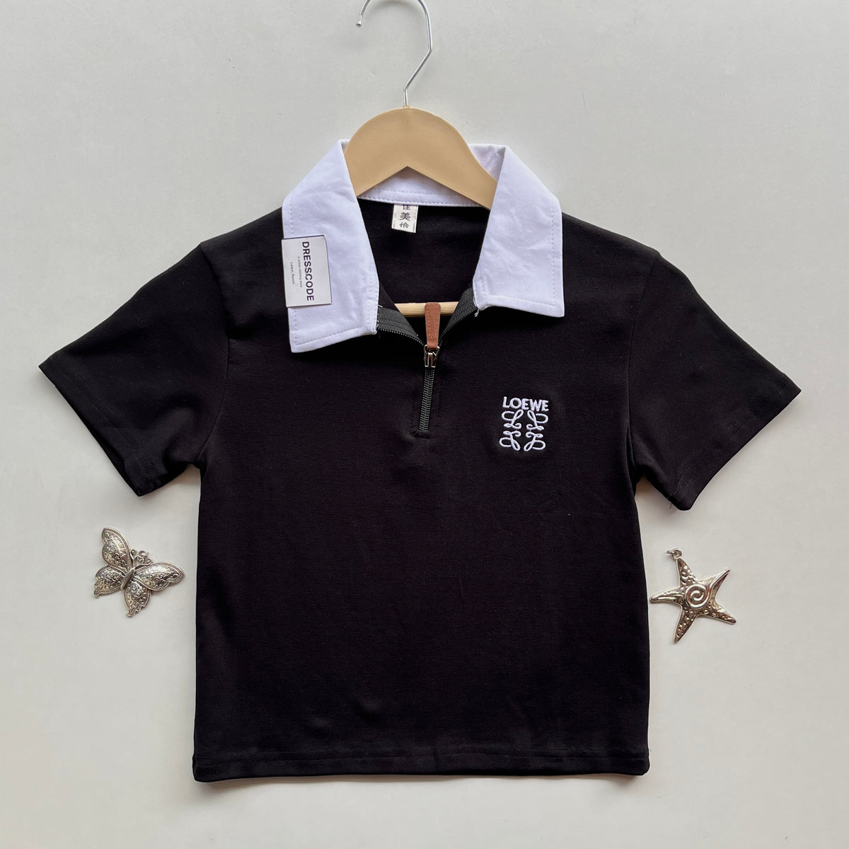 Collar Body Fit Tee
