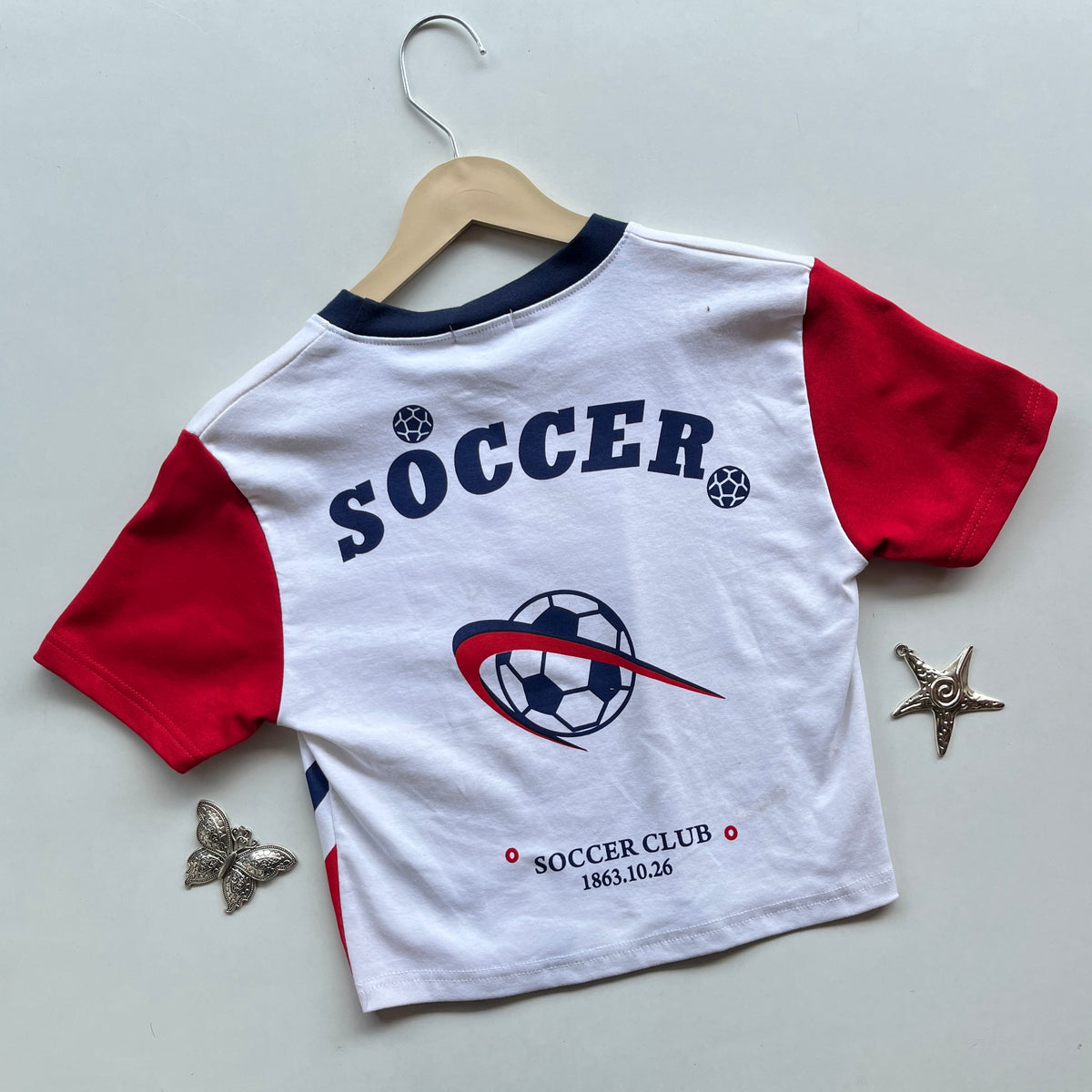 Soccer Crop Tee